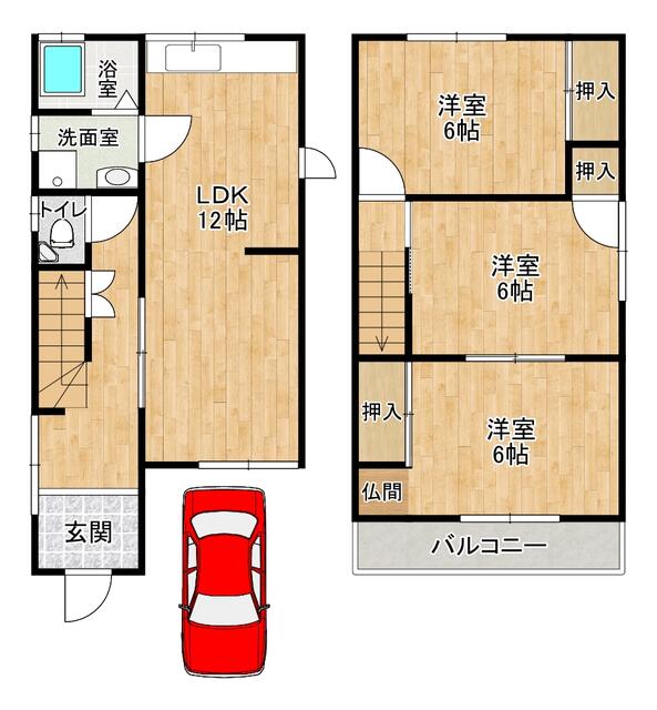 detached 大阪府四條畷市南野２丁目