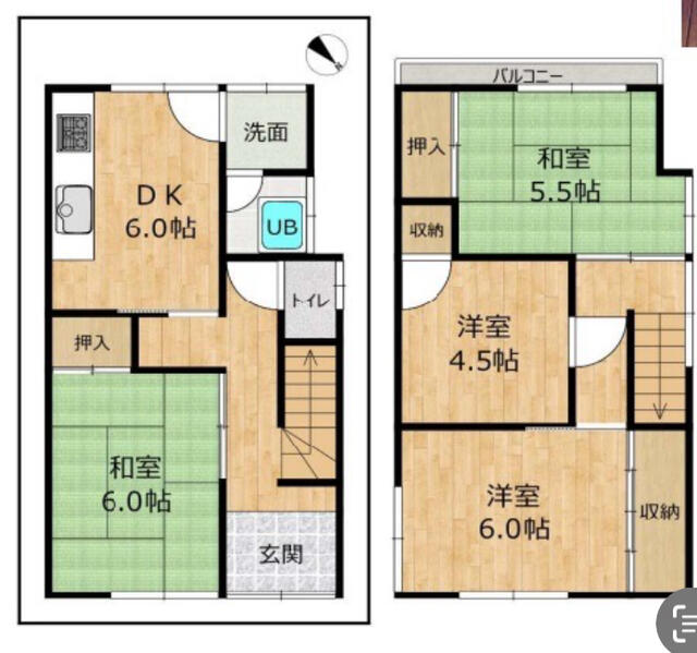 detached 大阪府泉佐野市新町３丁目