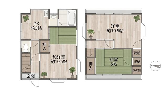 detached 大阪府藤井寺市藤ケ丘４丁目 地図を見る