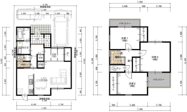 detached 大阪府八尾市恩智北町１丁目 地図を見る