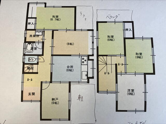 detached 大阪府三島郡島本町高浜３丁目