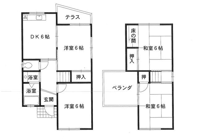 detached 大阪府羽曳野市東阪田
