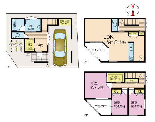 独りになりたい気分にも応える間取り設計