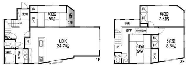 detached 大阪府池田市旭丘２丁目