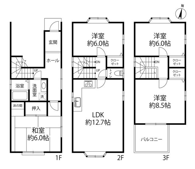 detached 大阪府池田市石橋４丁目