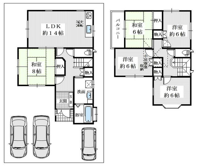 detached 大阪府南河内郡河南町鈴美台１丁目 地図を見る