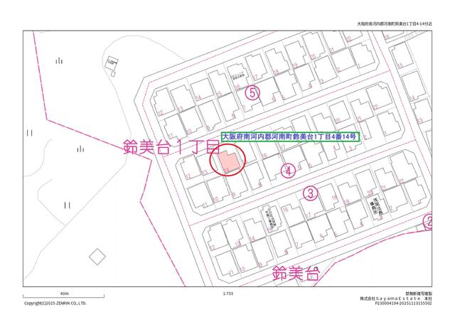 detached 大阪府南河内郡河南町鈴美台１丁目 地図を見る