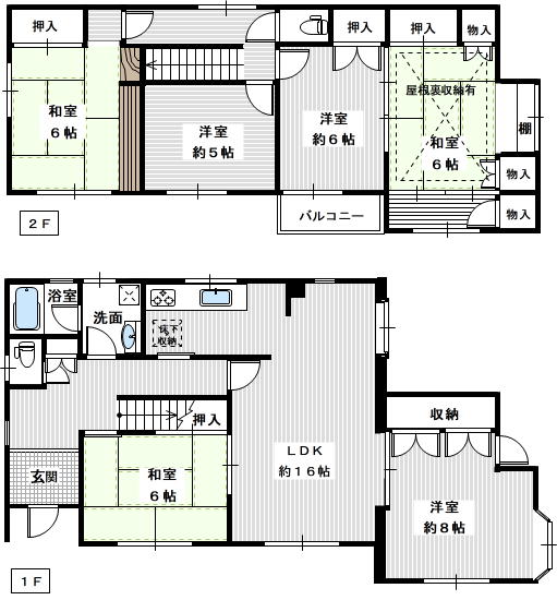 detached 大阪府和泉市光明台２丁目 地図を見る