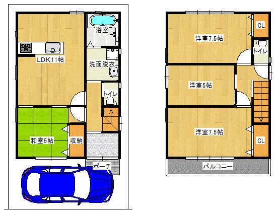 detached 大阪府守口市大久保町３丁目