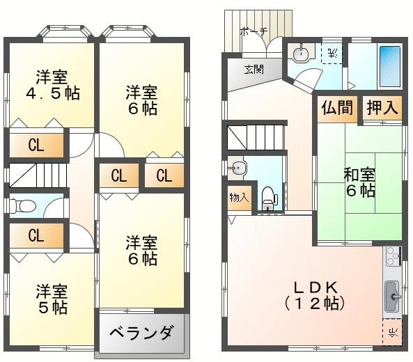 detached 大阪府松原市天美西３丁目 地図を見る