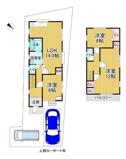 detached 大阪府和泉市東阪本町