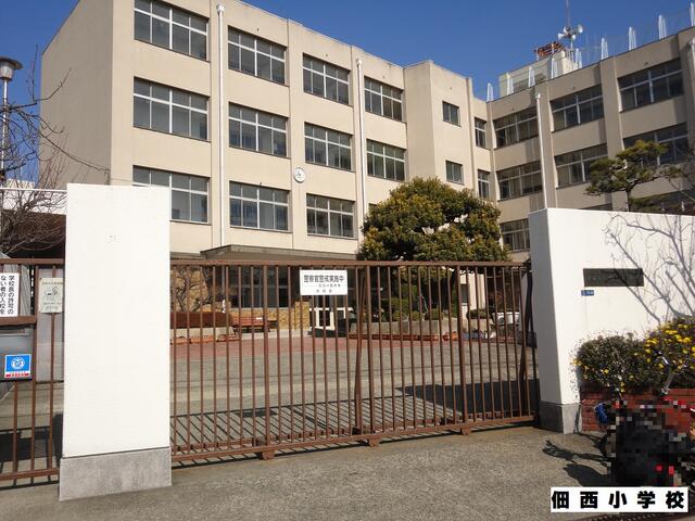 大阪市立佃西小学校 (504m)