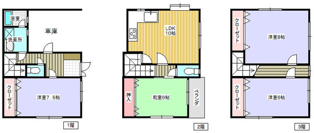 detached 大阪府豊中市螢池北町３丁目
