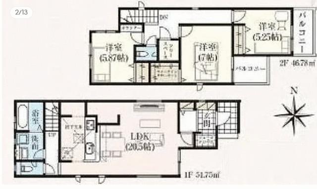 detached 大阪府茨木市鮎川４丁目 地図を見る