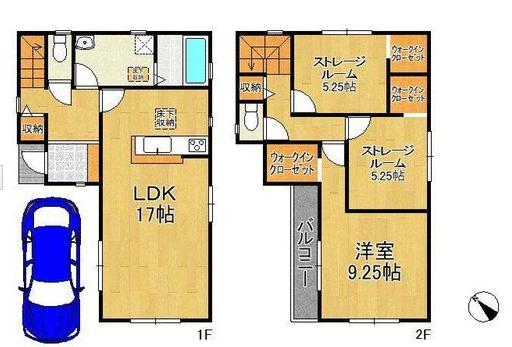 detached 大阪府寝屋川市仁和寺町