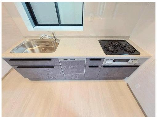 キッチン／システムキッチン新調　食洗器あり