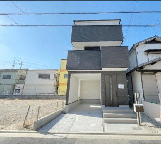 現地（外観）／東向き　陽当たり　通風　良好です　大型車駐車可能です