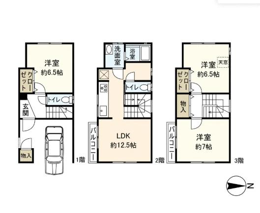 detached 大阪府守口市東光町２丁目