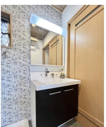 洗面台・洗面所／洗面化粧台新調　ＣＦ張替え新調