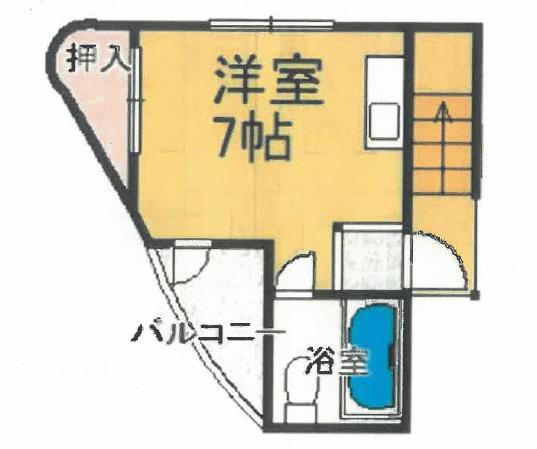 間取り図／ワンルーム
