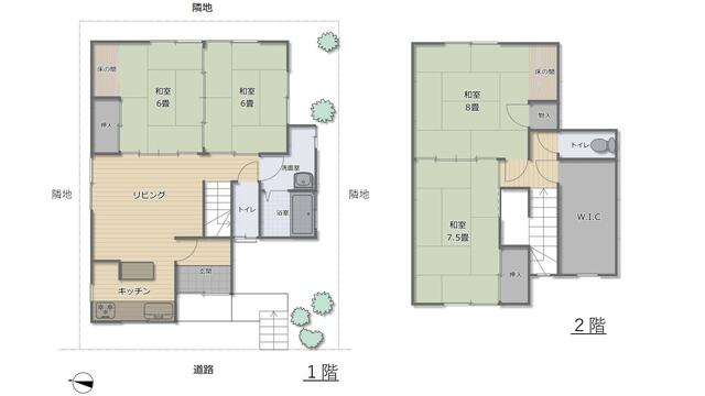 detached 兵庫県淡路市岩屋 地図を見る