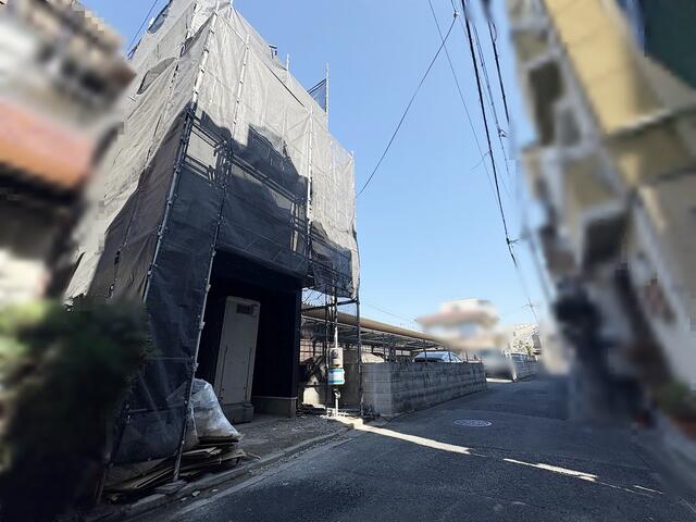 現地（外観）／建築中です。