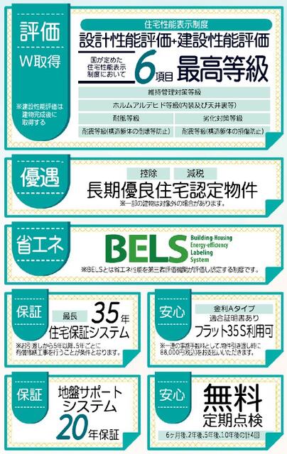 安心して住める新築一戸建です。
