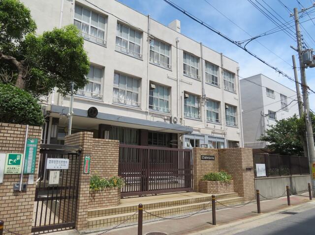 大阪市立南恩加島小学校 (100m)