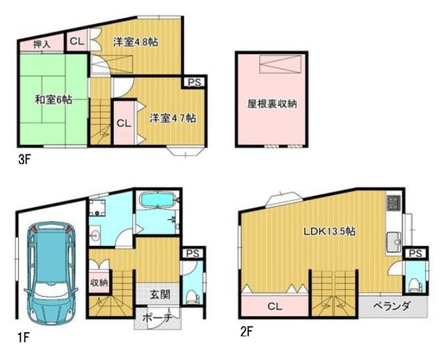 水回り全て新調等のフルリフォーム済みです。即入居可能です。ガ