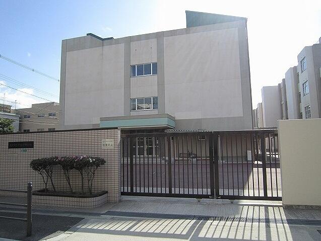 大阪市立阿倍野中学校 (1,490m)