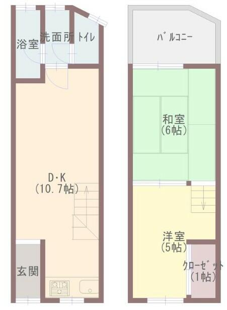 detached 大阪府大阪市東成区東今里３丁目 地図を見る