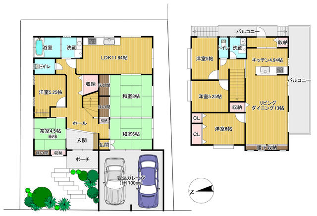 detached 大阪府富田林市山手町