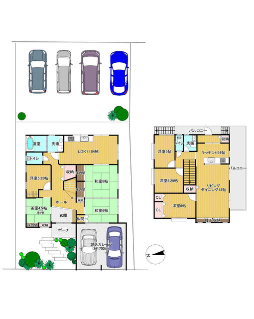 detached 大阪府富田林市山手町