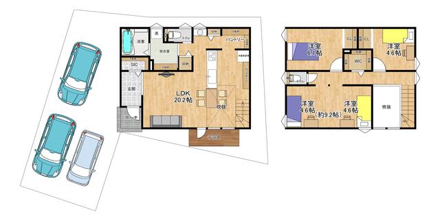 detached 大阪府八尾市跡部本町２丁目 地図を見る