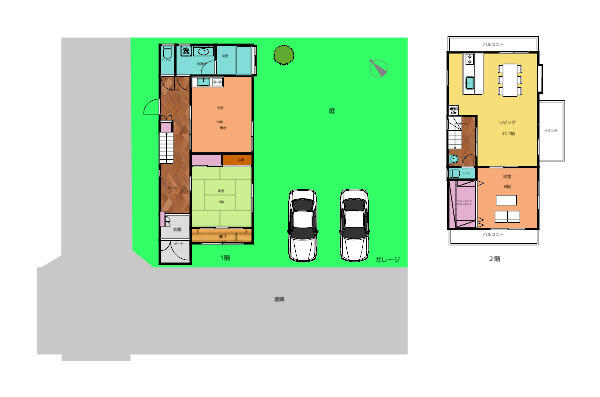 detached 大阪府豊能郡能勢町下田尻 地図を見る