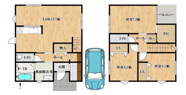 detached 大阪府松原市天美西１丁目