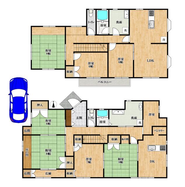 detached 大阪府松原市松ケ丘２丁目