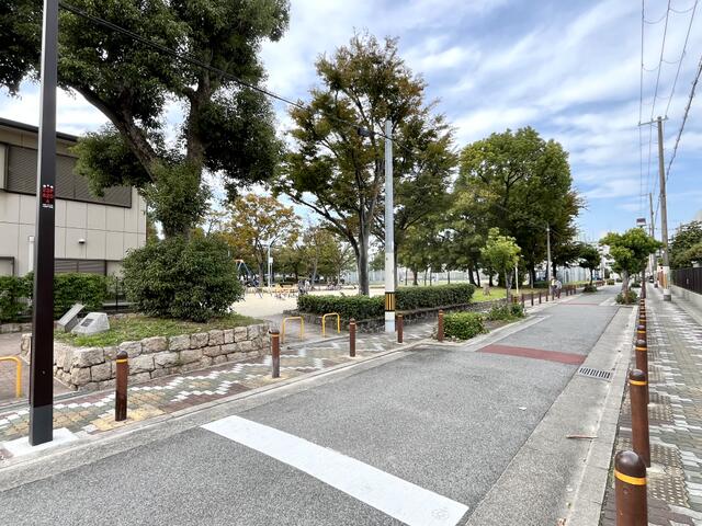 平尾公園 (455m)