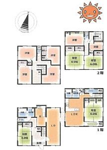 detached 大阪府和泉市光明台３丁目