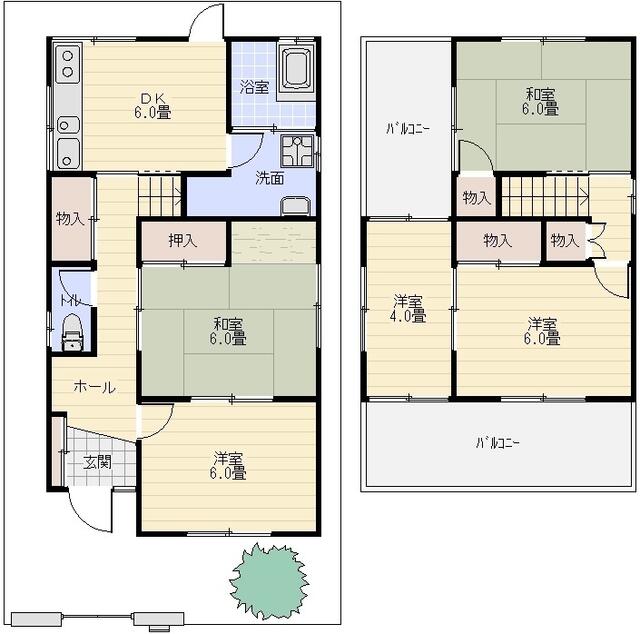 detached 大阪府柏原市今町２丁目