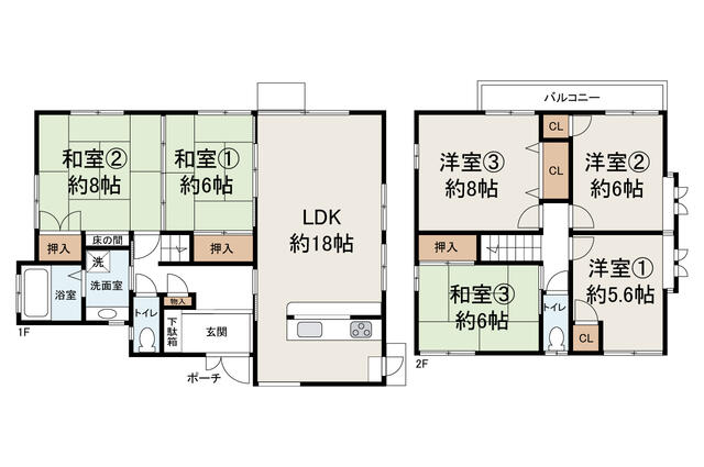 detached 大阪府和泉市はつが野２丁目