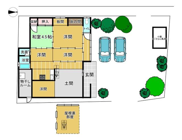 detached 大阪府南河内郡河南町大字寛弘寺 地図を見る