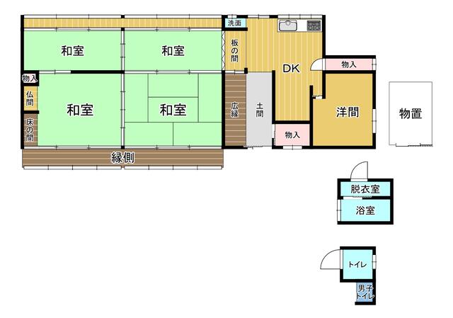 detached 大阪府南河内郡千早赤阪村大字千早