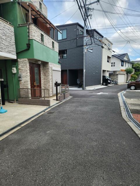 前面道路写真です