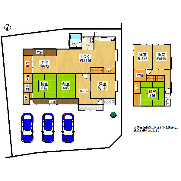 detached 大阪府泉佐野市南中安松