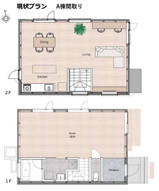 Ａ棟現状間取り