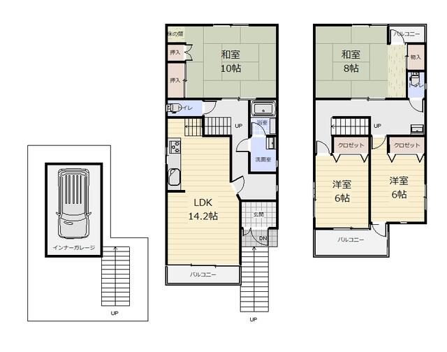 detached 大阪府大阪狭山市茱萸木４丁目