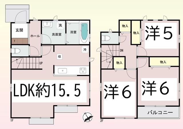 detached 大阪府高石市高師浜２丁目 地図を見る