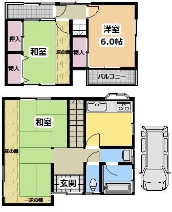 detached 大阪府高石市東羽衣６丁目 地図を見る