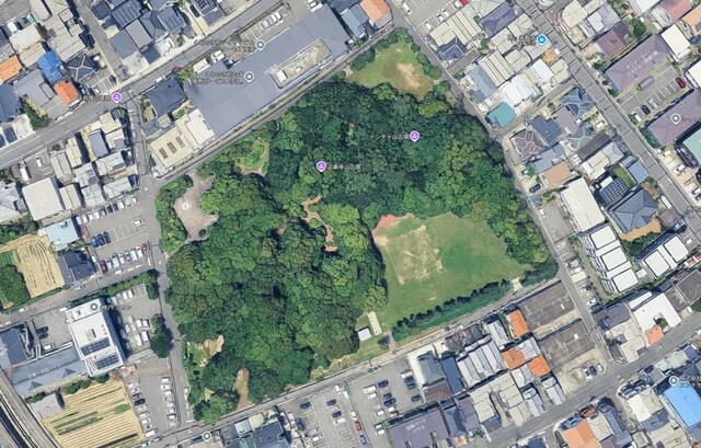 御陵山公園 (360m)